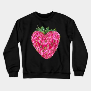 Strawberry of Many Eyes Crewneck Sweatshirt